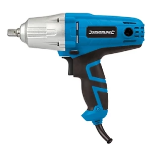 400W Electric Impact Wrench High Torque Bolt Tightening Tool & Steel Sockets Kit