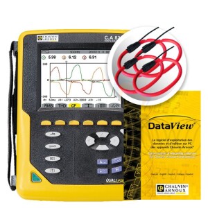Chauvin Arnoux CA8331 Qualistar+ Power Analyser w/ Choice of Clamps + Software